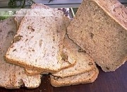Pan integral de nueces con masa madre