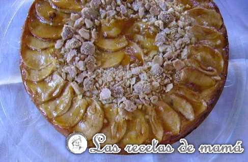 Pastel de almendras y manzanas – Almond apple cake