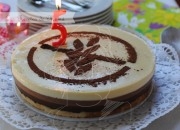 Tarta 3 chocolates apta para celíacos