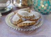 Empanadillas de mazapán  y confitura de frambuesa