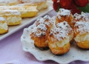 Petit choux o relámpagos de nata