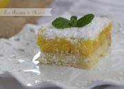 Lemon bars – cortadillos de limón. Video receta.