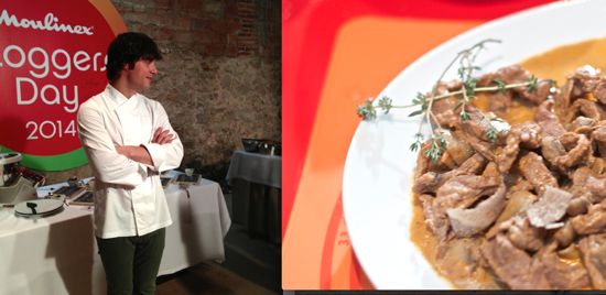 Estofado de ternera con Jordi Cruz y el robot Cuisine Companion de Moulinex
