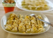 Ensalada de puerros con vinagreta de avellanas